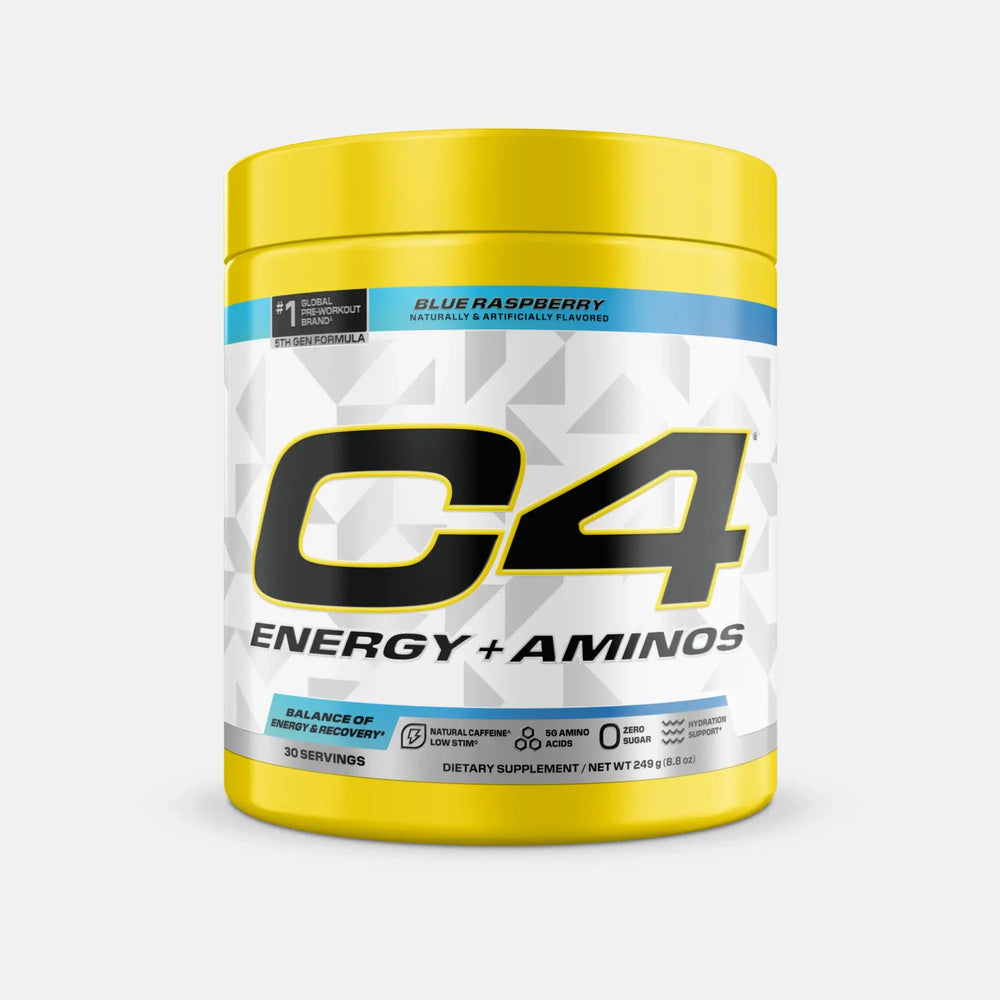 Cellucor C4 Energy + Aminos 30 Servings Blue Rasberry
