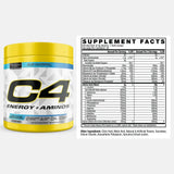 Cellucor C4 Energy + Aminos 30 Serving Supplement Facts