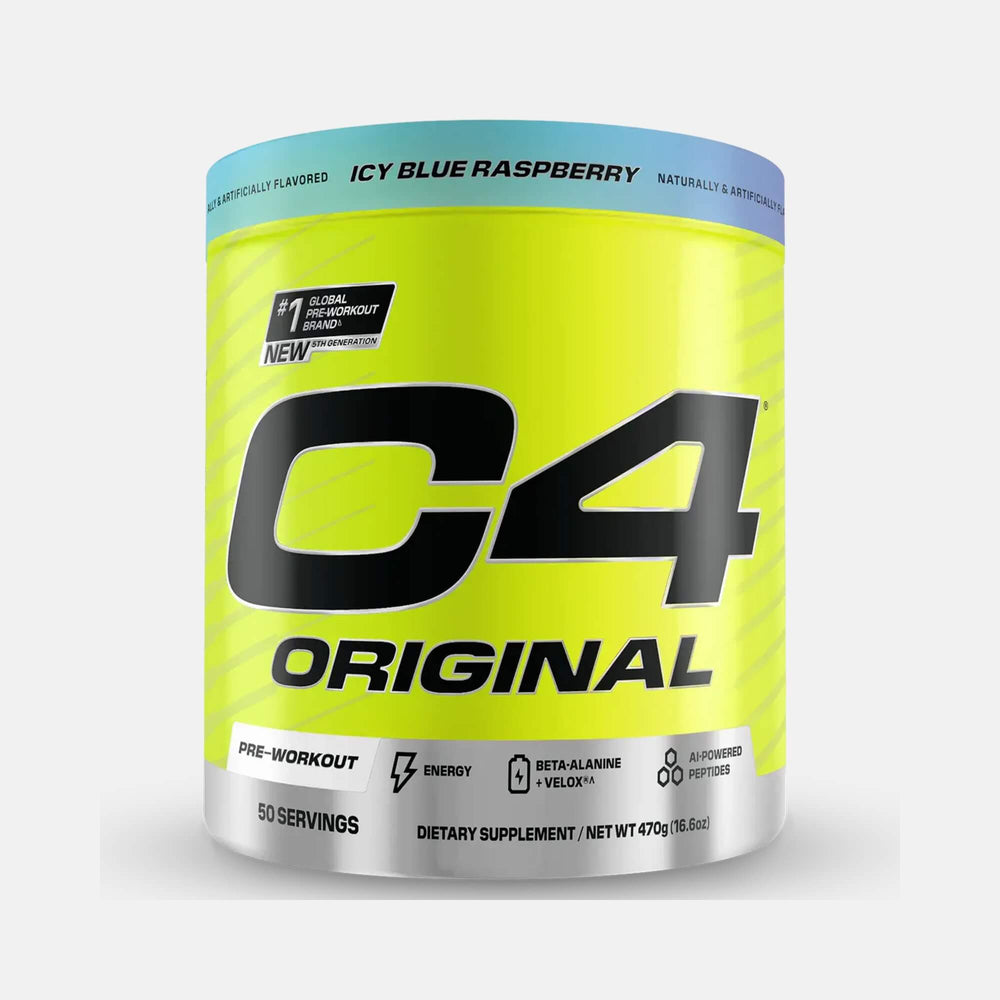 Cellucor C4 Original Pre Workout Powder50 Servings Blue Raspberry