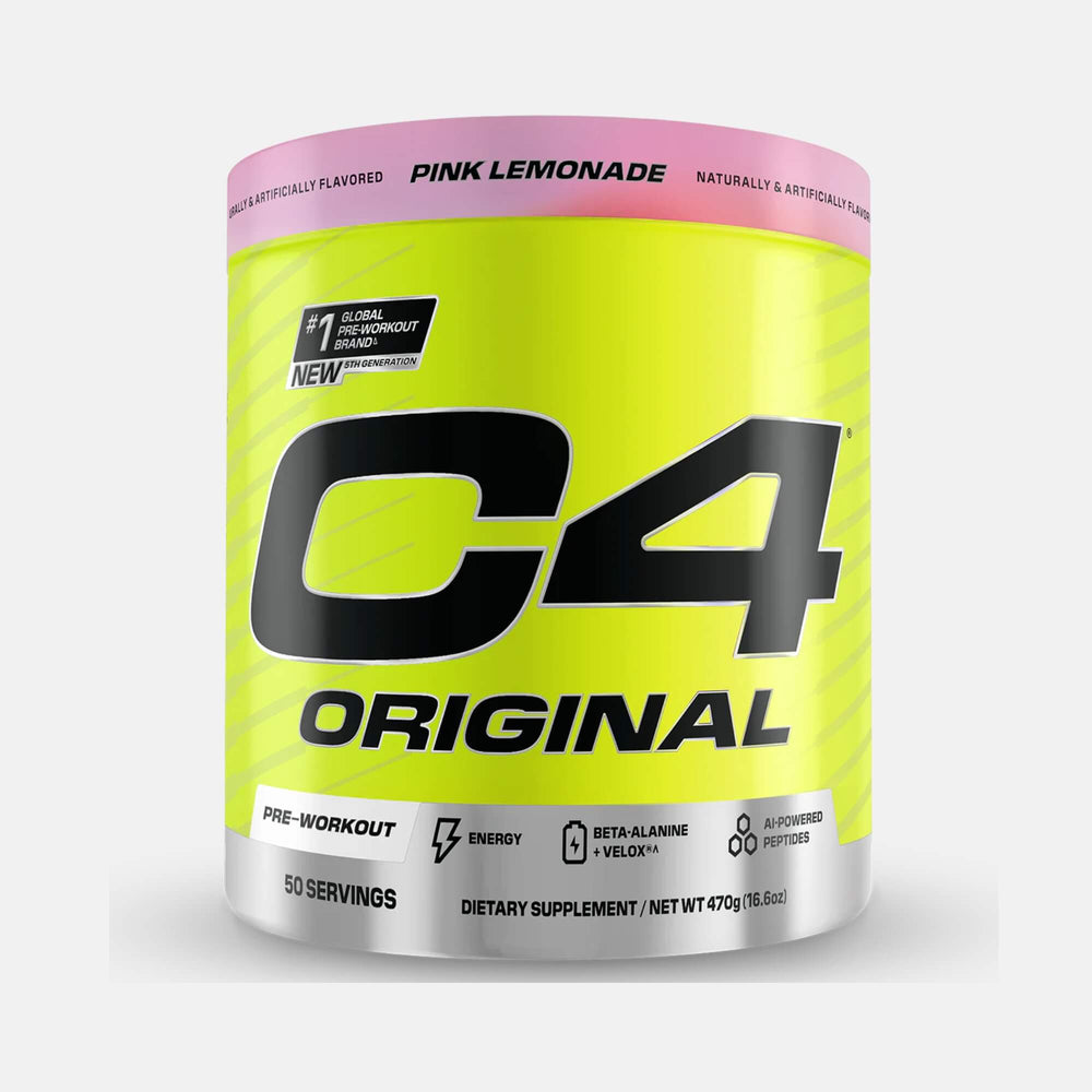Cellucor C4 Original Pre Workout Powder50 Servings Pink Lemonade