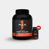 Rule One Proteins R1 Protein Whey Isolate | 5 lb | 73 Servings | Chocolate Fudge