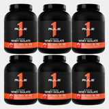 R1 Whey isolate 5lb strawberry banana pack of 6