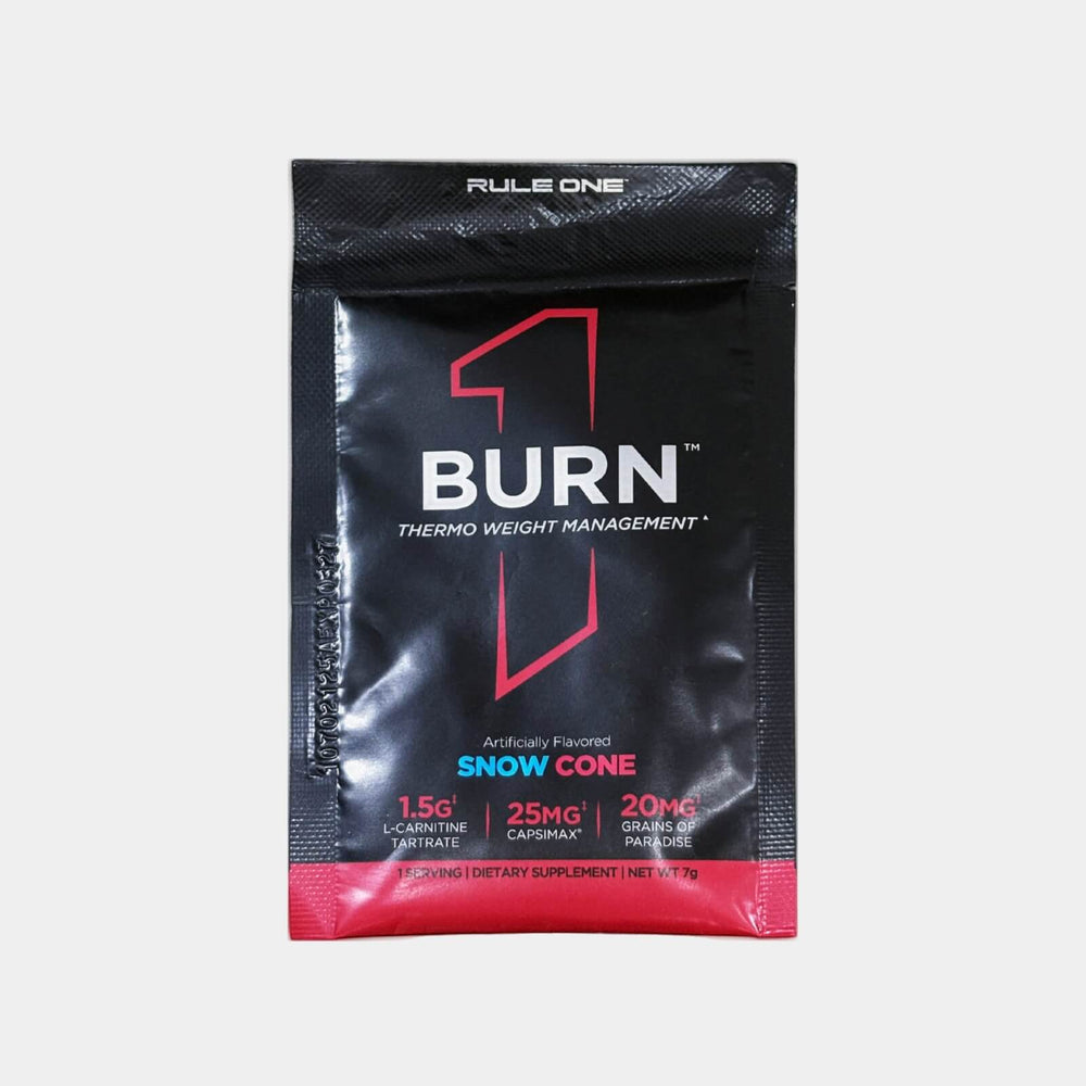 Rule One Proteins Burn | 1 Servings | Snow Cone