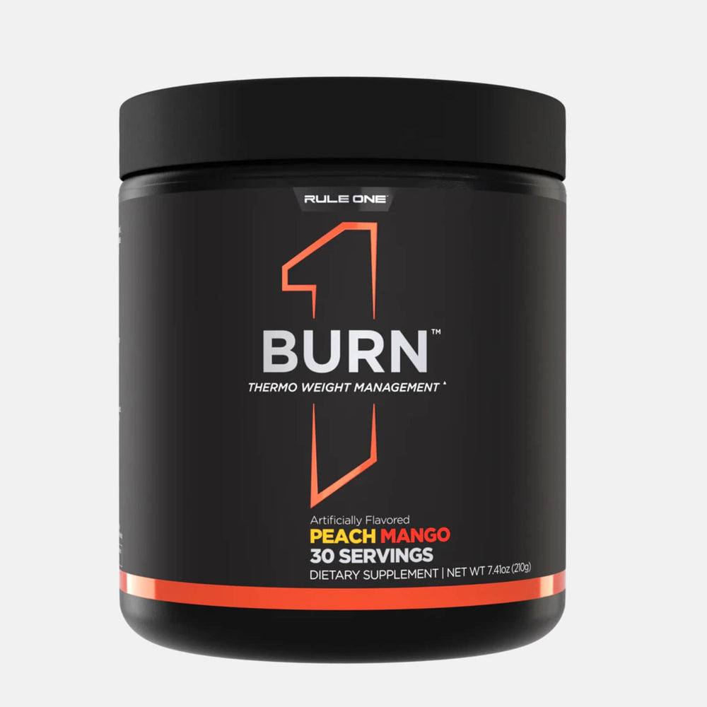 Rule One Proteins Burn 30 Servings Peach Mango