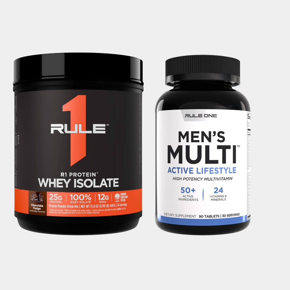 Rule One Proteins Men_s Multi 90 Tablets_Rule One Proteins R1 Protein Whey Isolate 1lb