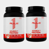 Rule One Proteins R1 Source 7 20 Servings Strawberries & Crème pack of 2