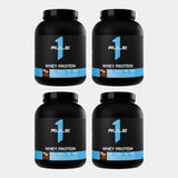 Rule One Proteins R1 Whey Protein 5 lb Chocolate Peanut Butter Pack of 4