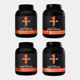 Rule one proteins rule whey isolate 5lb pack of 4