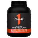 Rule One Proteins R1 Protein Whey Isolate | 5 lb | 76 Servings | Strawberry Cream