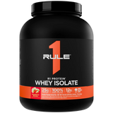Rule One Proteins R1 Protein Whey Isolate | 5 lb | 73 Servings | Strawberry Banana