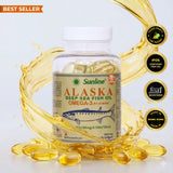 SUNLINE® Alaska Deep Sea Fish Oil | 100 Softgels