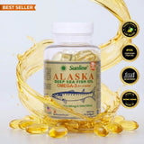 SUNLINE® Alaska Deep Sea Fish Oil | 100 Softgels