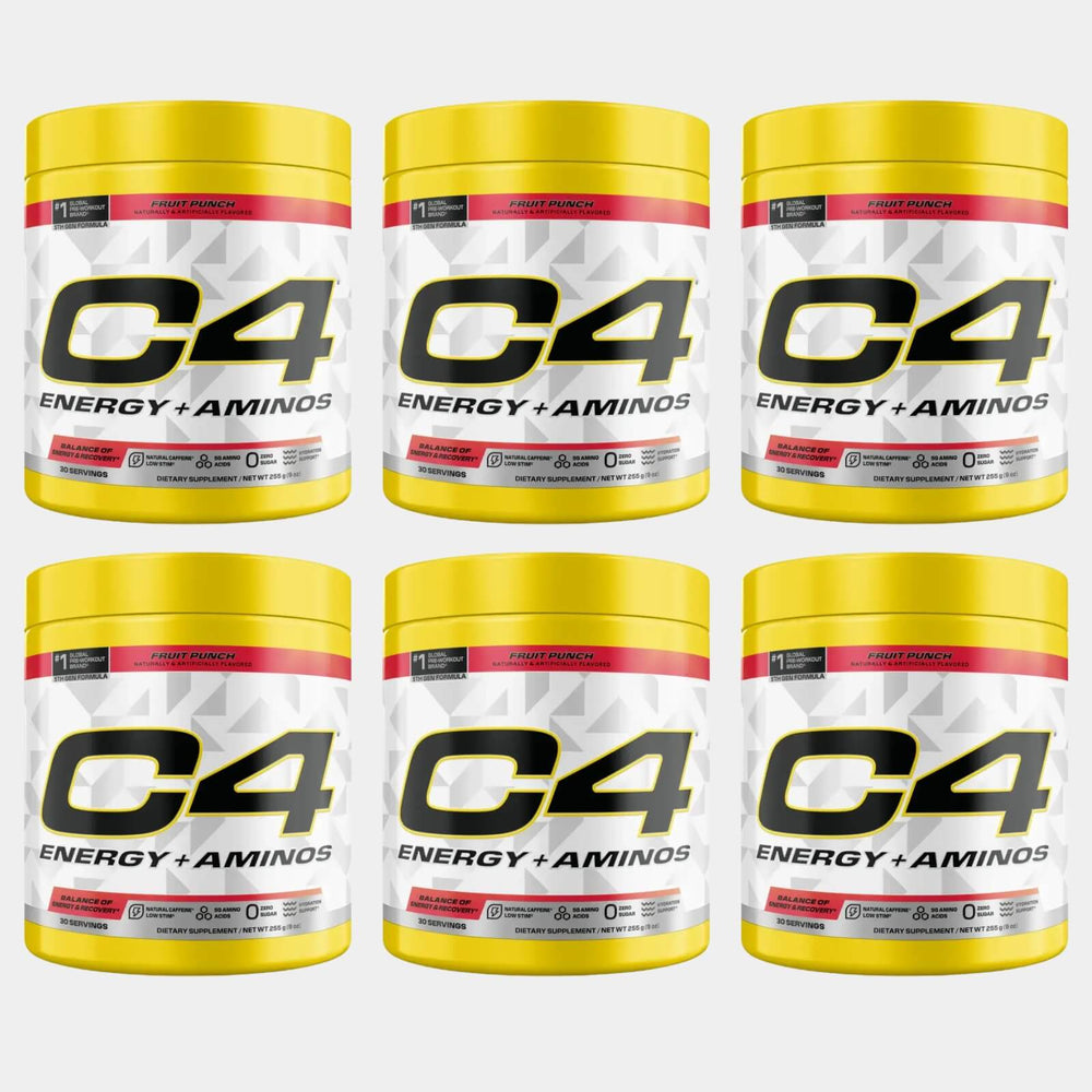 3._Cellucor_C4_Energy_Aminos_-Fruit punch_-_Pack_of_6