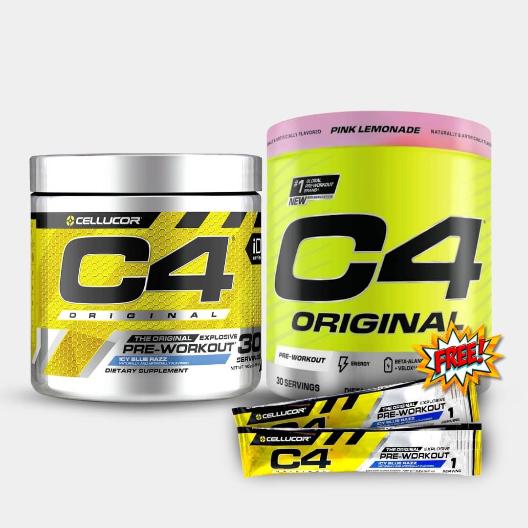  C4 30 old packing  + C4 30 New packing (2 free sample)
