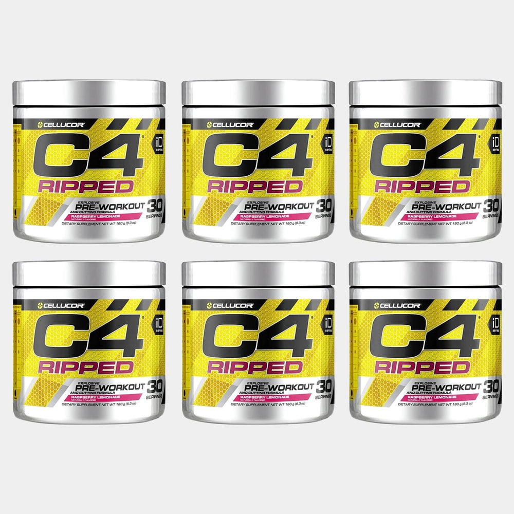 C4 Ripped Rasberry Lemonade Pack of 6