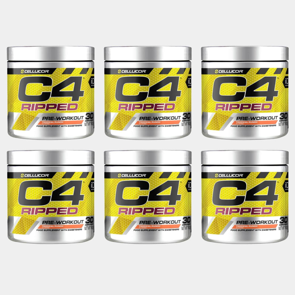 C4 Ripped Tropical Punch Pack of 6