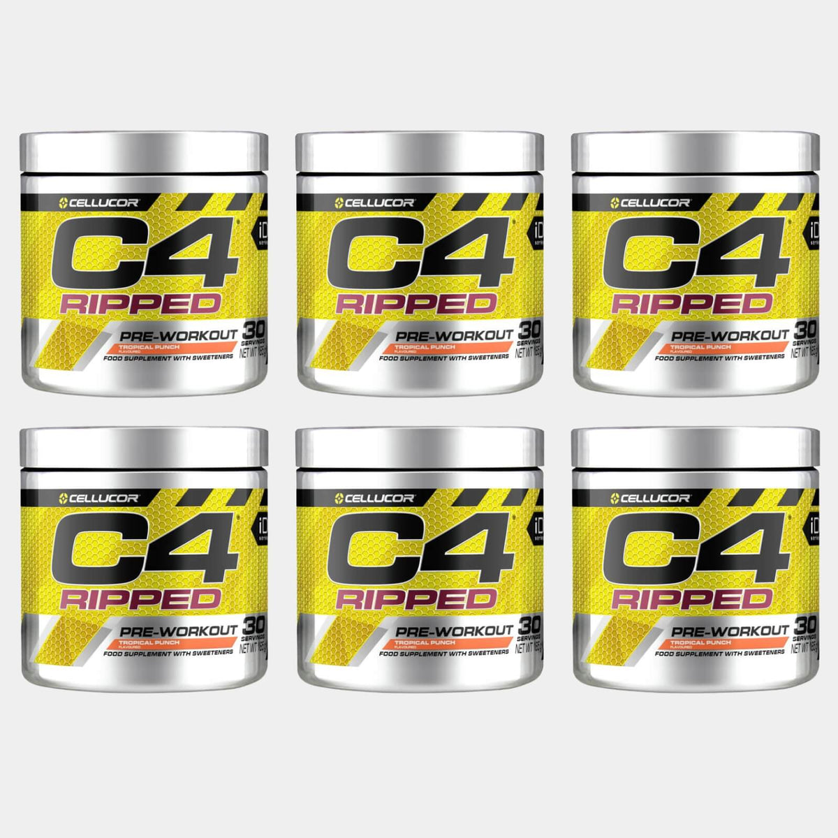 C4 Ripped Tropical Punch Pack of 6