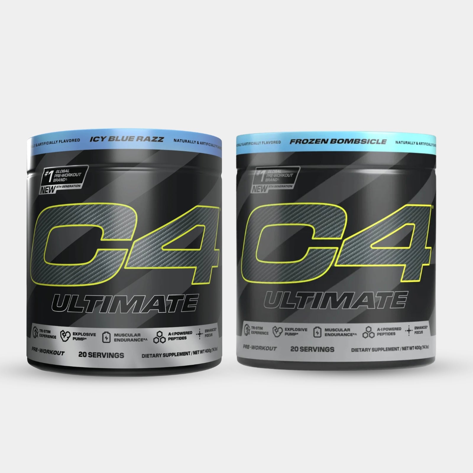Cellucor C4 Ultimate Pre Workout Powder | 20 Servings | Icy Blue Razz