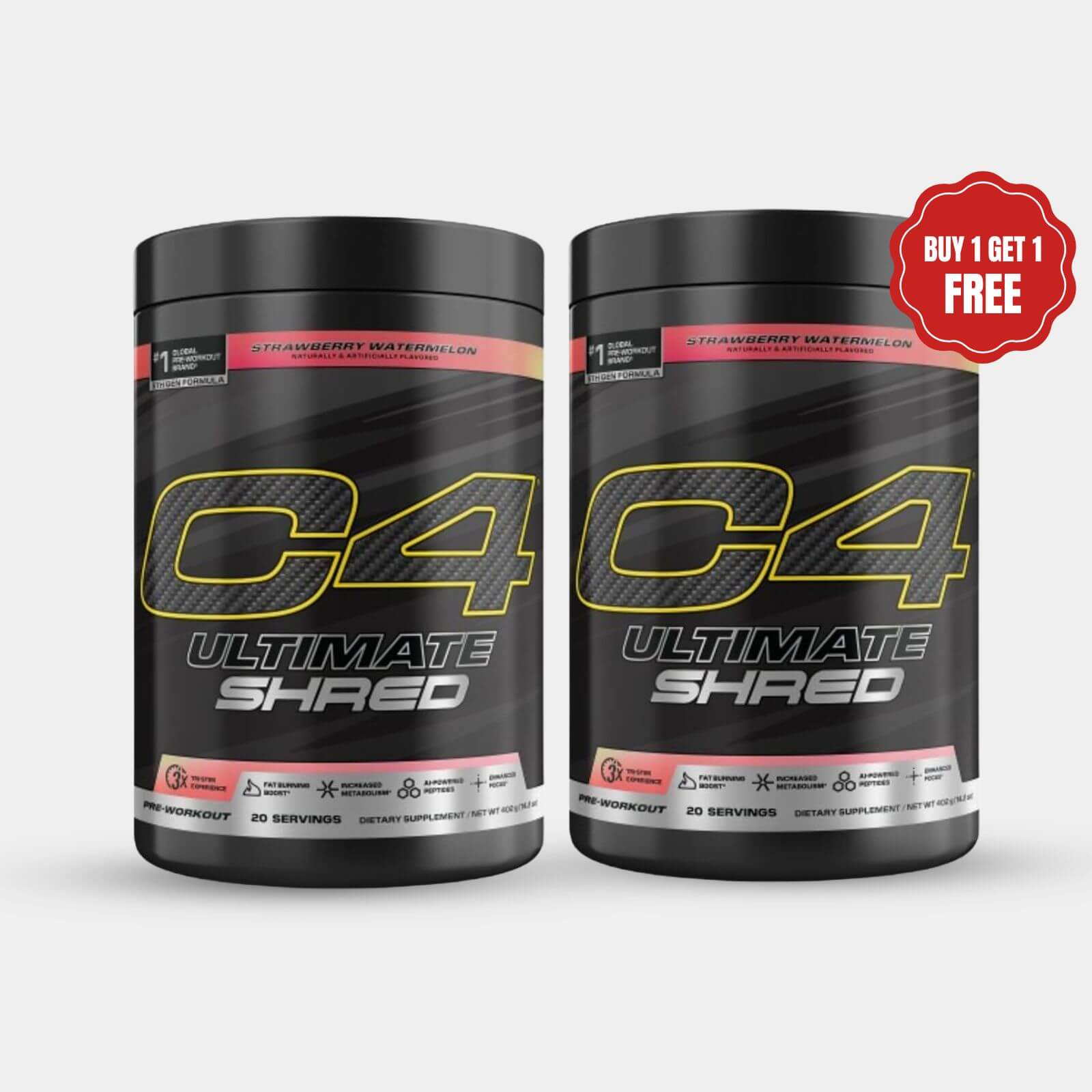 Cellucor C4 Ultimate shred | 20 Servings | Strawberry Watermelon