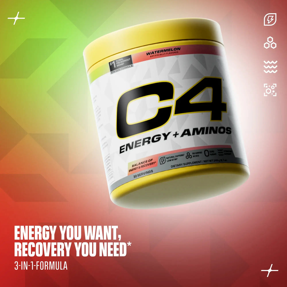 Cellucor C4 Energy + Aminos 30 Servings Gallery 4