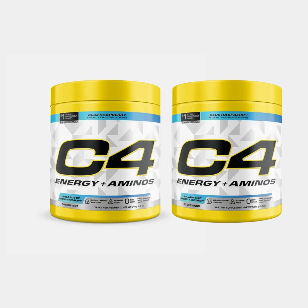 Cellucor C4 Energy + Aminos | 30 Servings | Icy Blue Razz