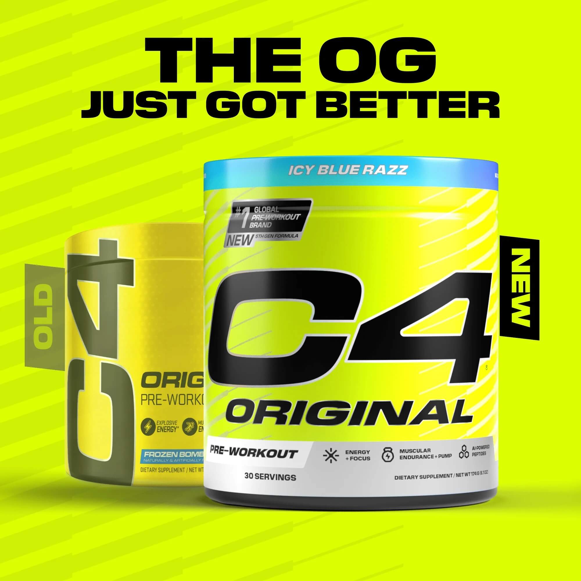 Cellucor C4 Original Explosive Pre Workout 30 Servings Gallery 3