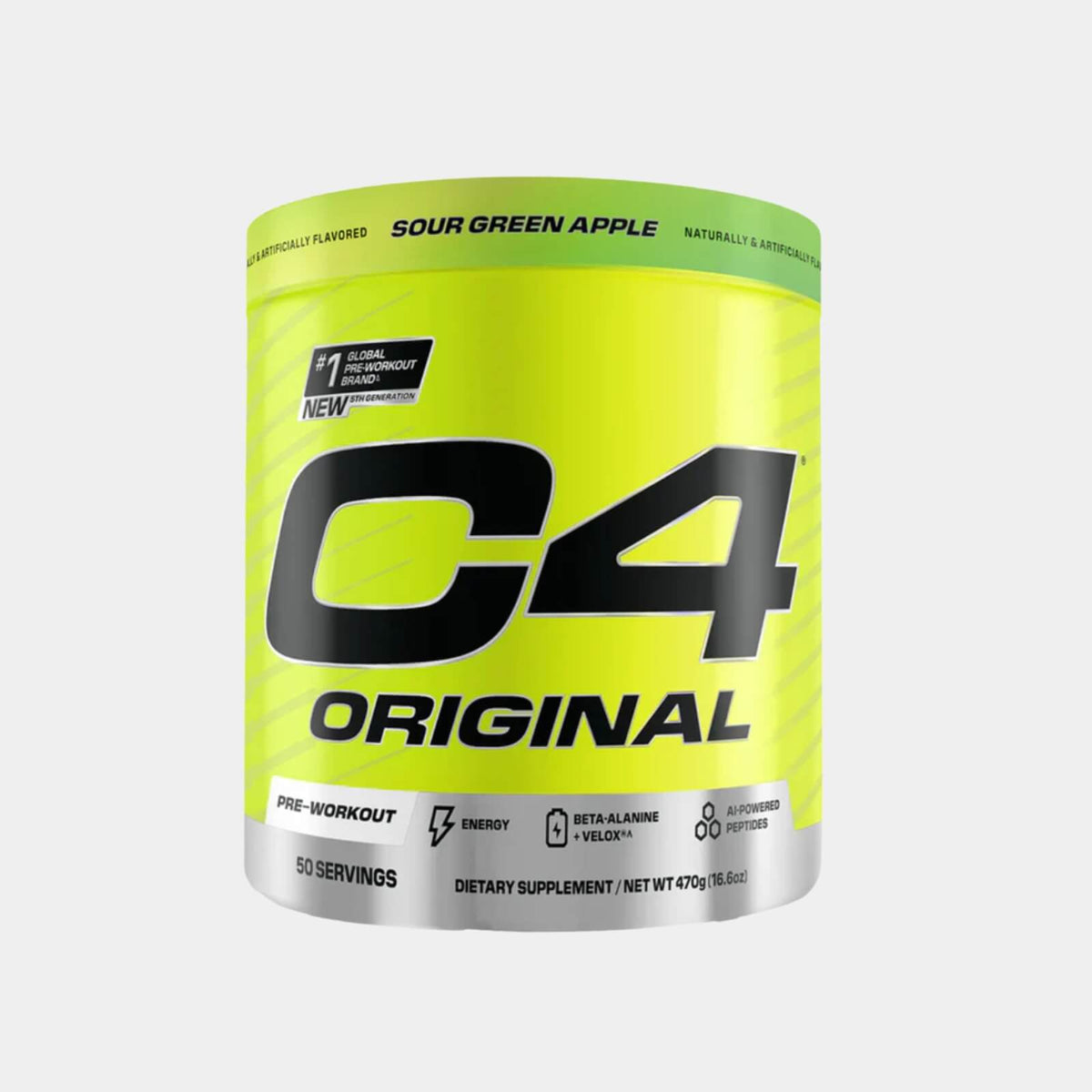 Cellucor C4 Original Pre Workout Powder 50 Servings Green Apple