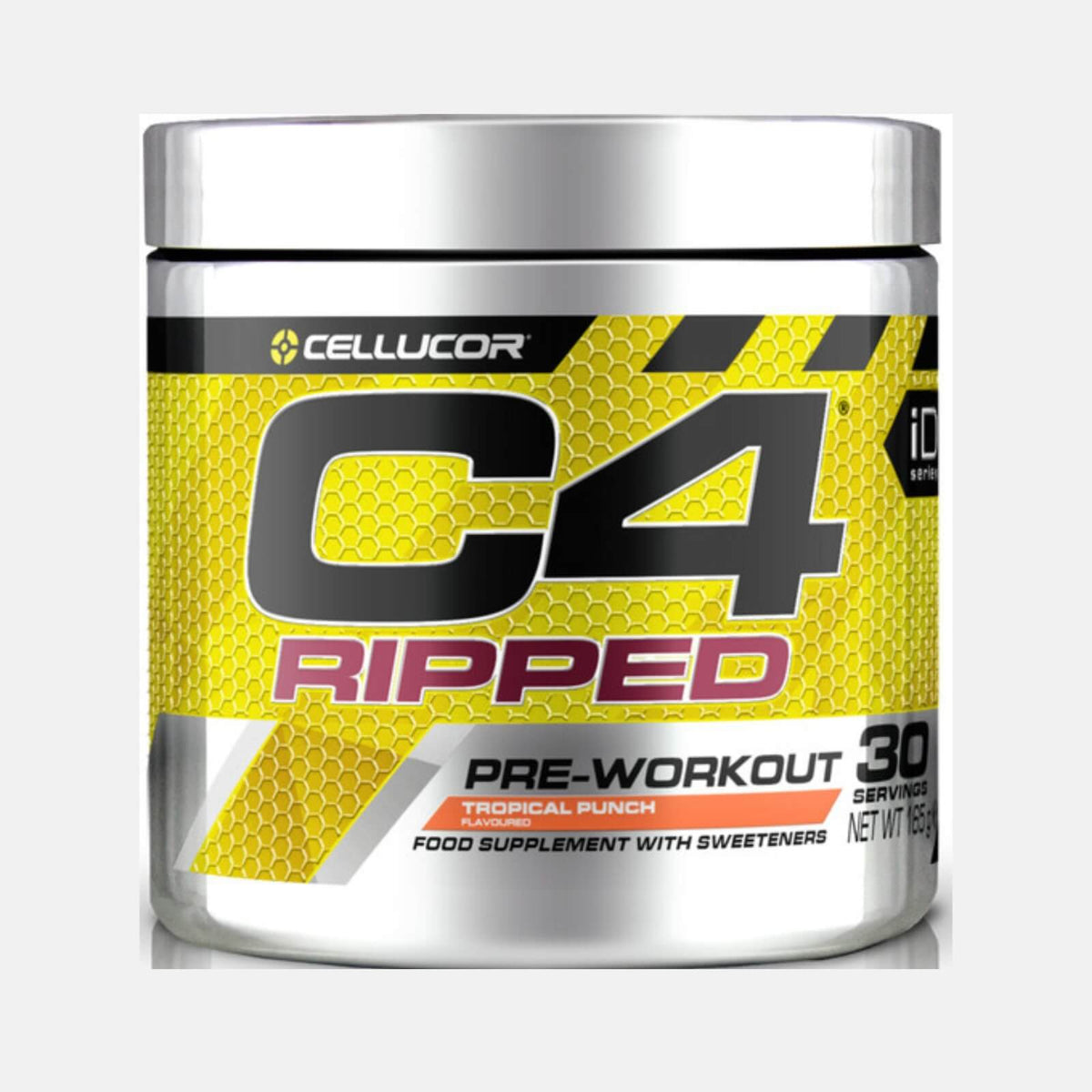 Cellucor C4 Ripped Pre Workout Powder  30 Servings Tropical Punch