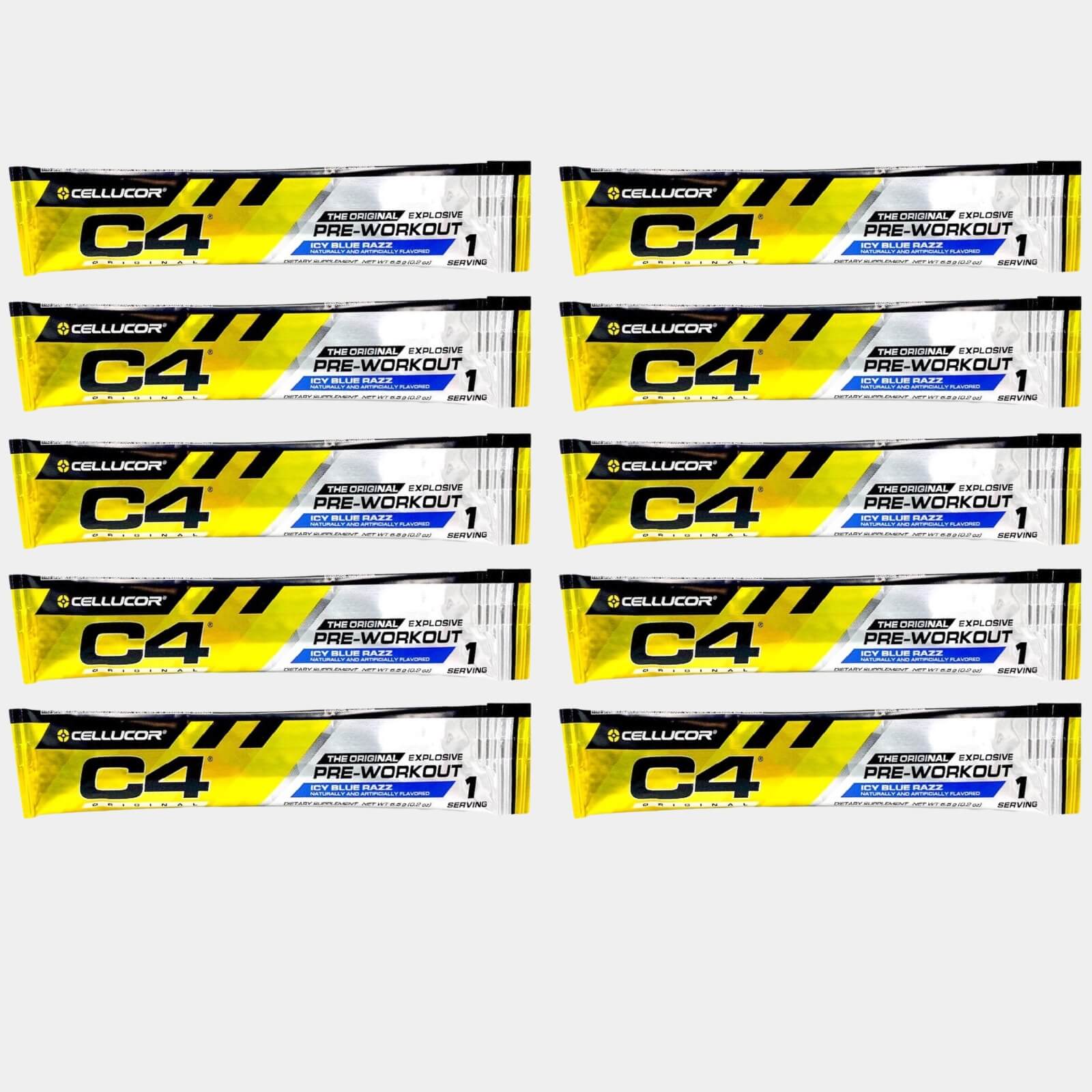 Cellucor C4 Original Pre Workout Powder | 1 Servings | Icy Blue Razz