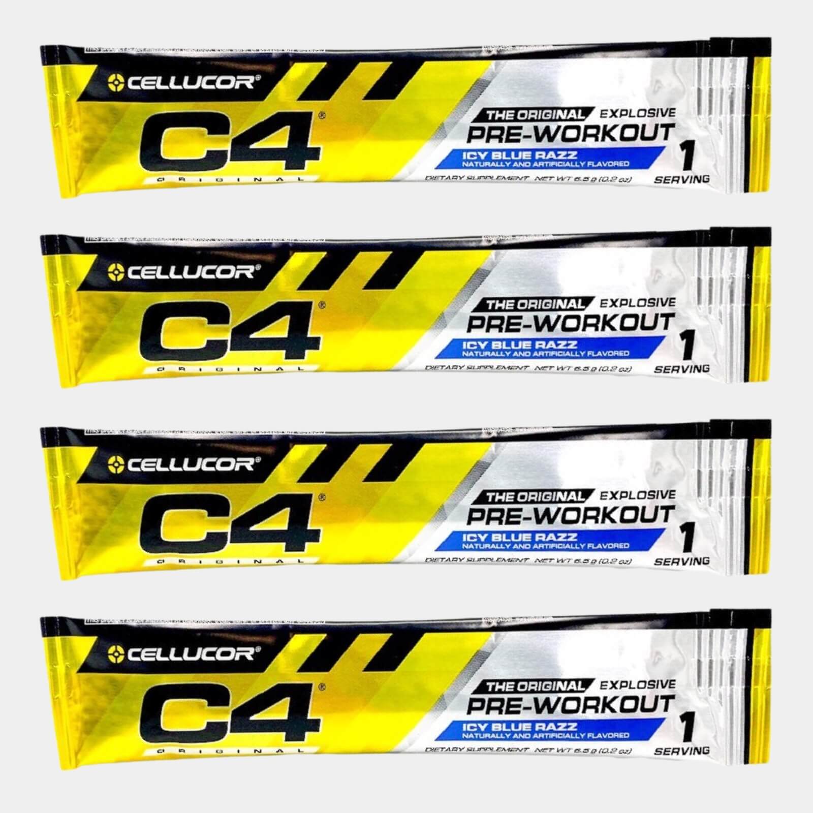 Cellucor C4 Original Pre Workout Powder | 1 Servings | Icy Blue Razz