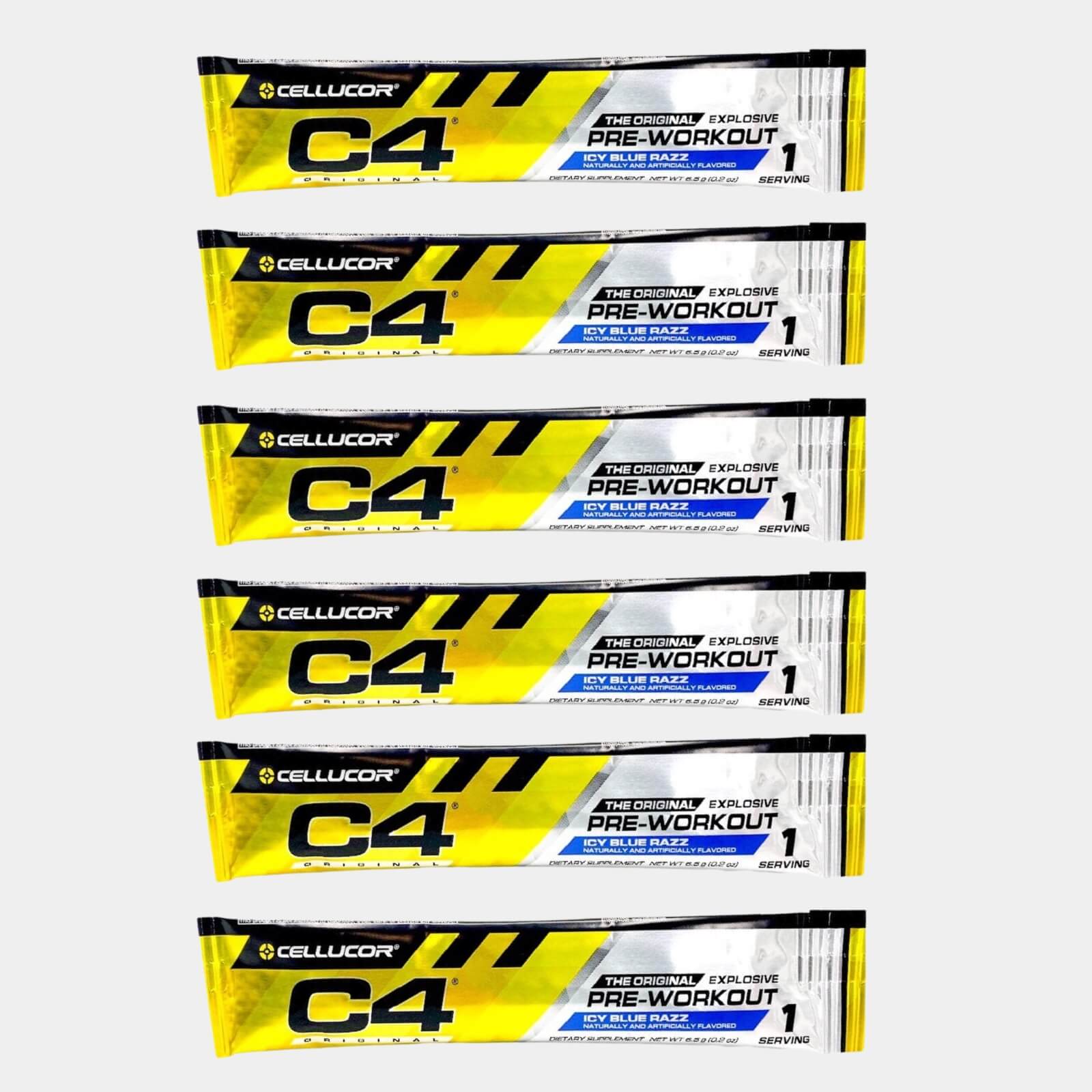 Cellucor C4 Original Pre Workout Powder | 1 Servings | Icy Blue Razz
