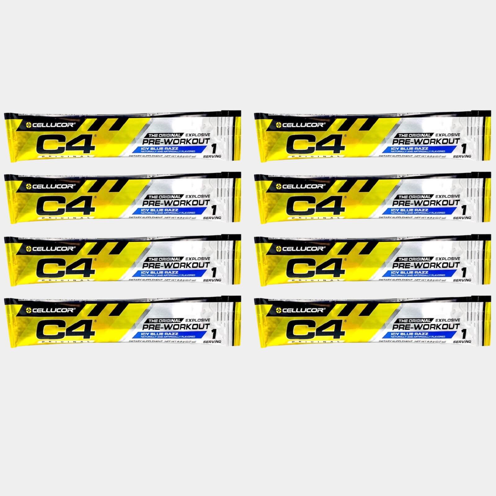 Cellucor C4 Original Pre Workout Powder | 1 Servings | Icy Blue Razz