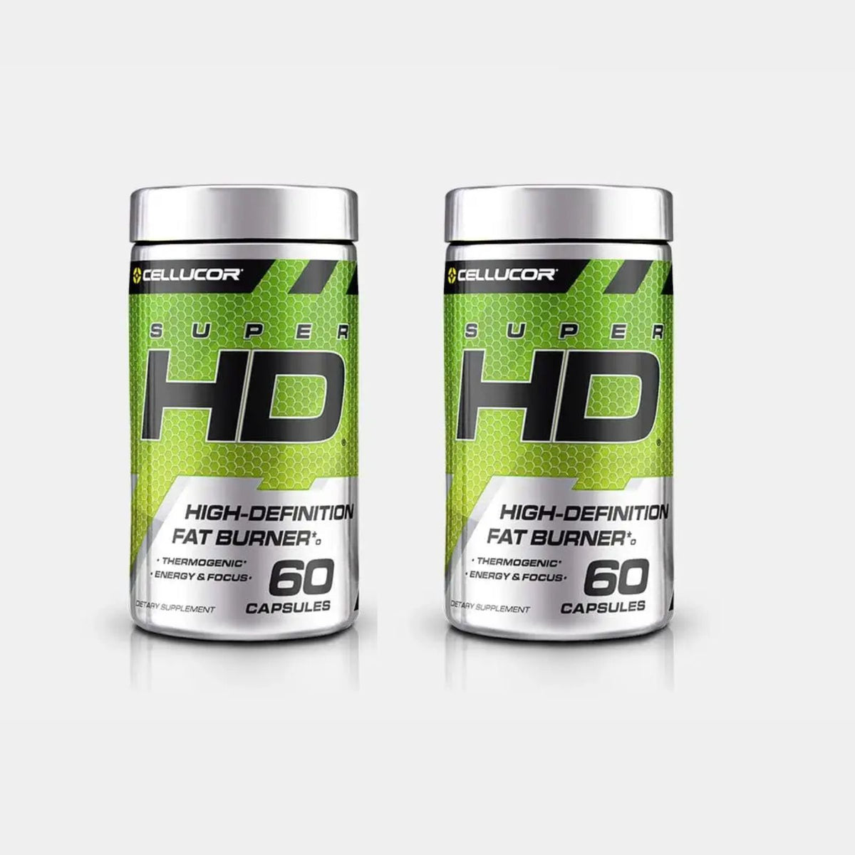 Cellucor super hd fat burner 60 servings pack of 2