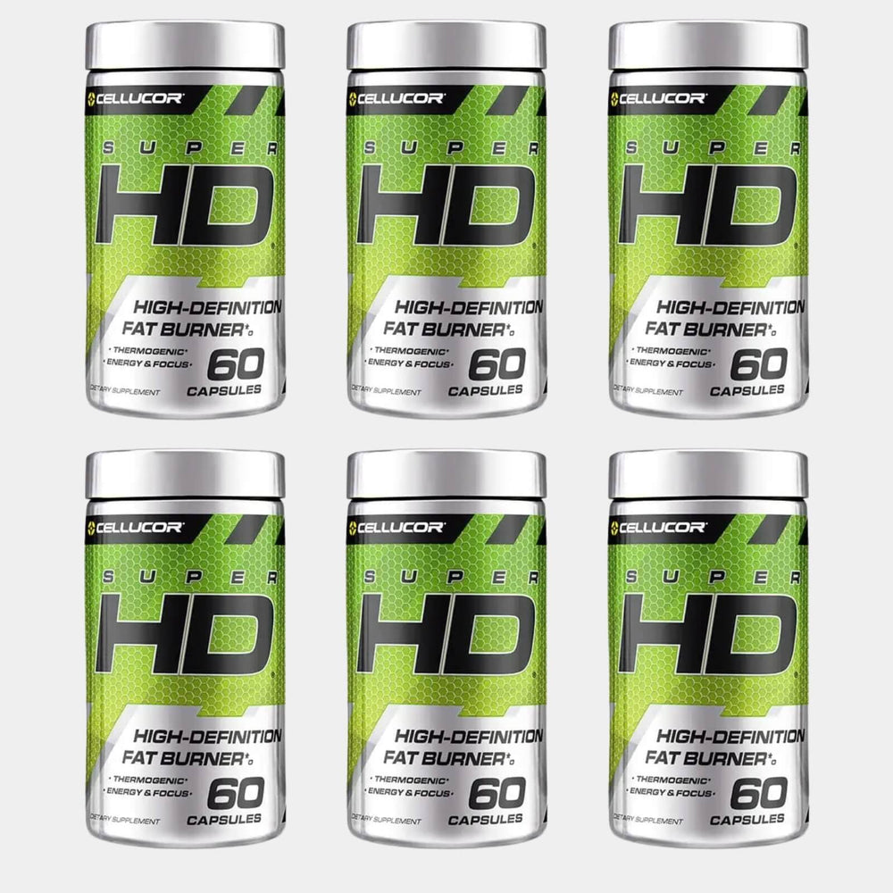 Cellucor Super HD Fat Burner 60 Servings Pack of 6
