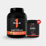 Rule One Proteins R1 Protein Whey Isolate | 5 lb | 73 Servings | Vanilla Butter Cake