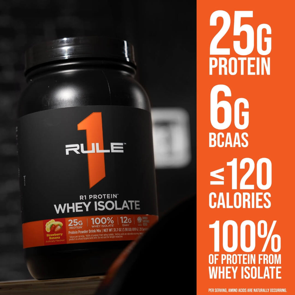 Protein Isolate Formula Buy Genuine Officially Imported Rule One Proteins R1 Protein Whey ...
