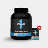 R1 Whey Blend - 5lb - Vanilla Ice Cream 1 Cafe Mocha Sample