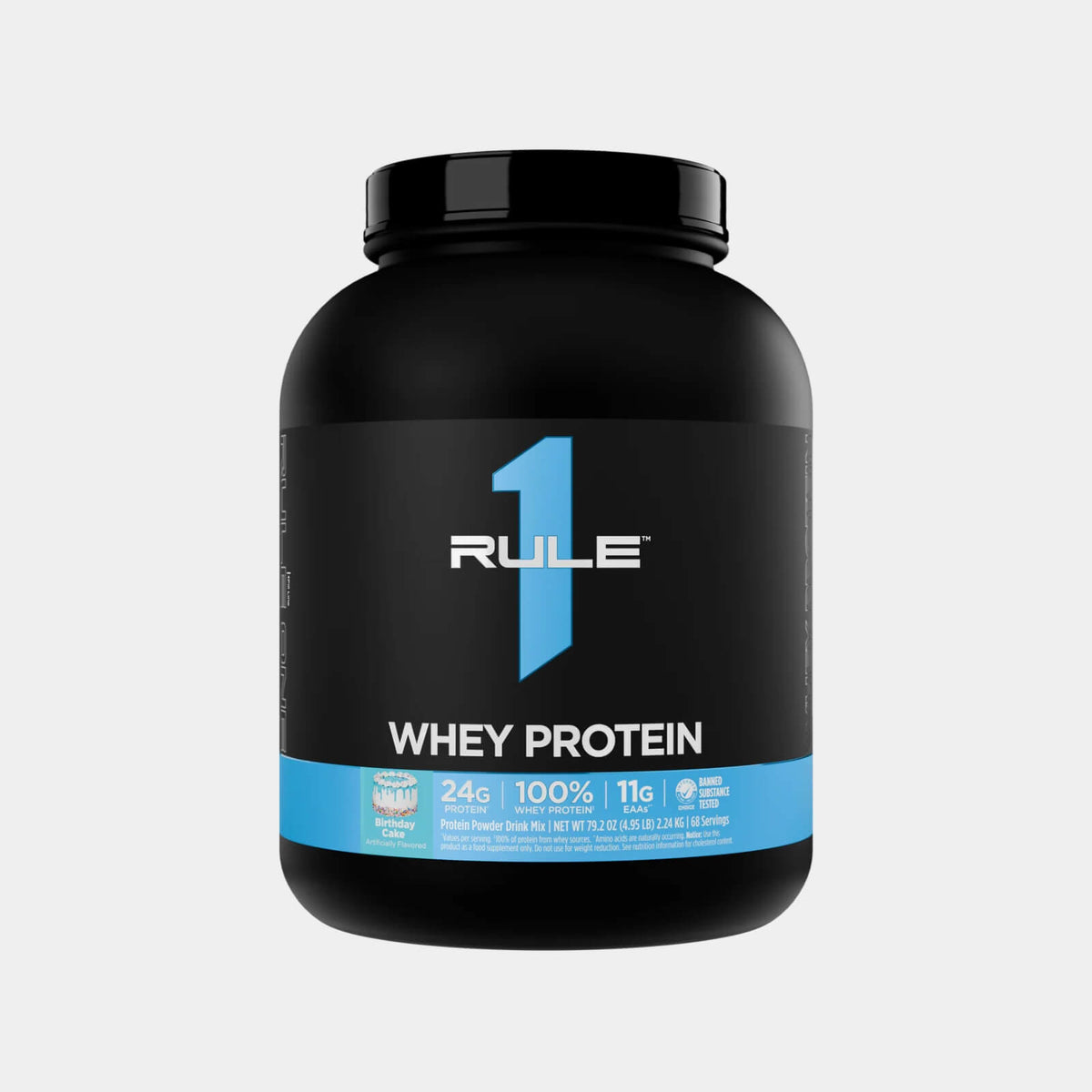 Rule One Proteins R1 Whey Protein | 5 lb | Birthday Cake
