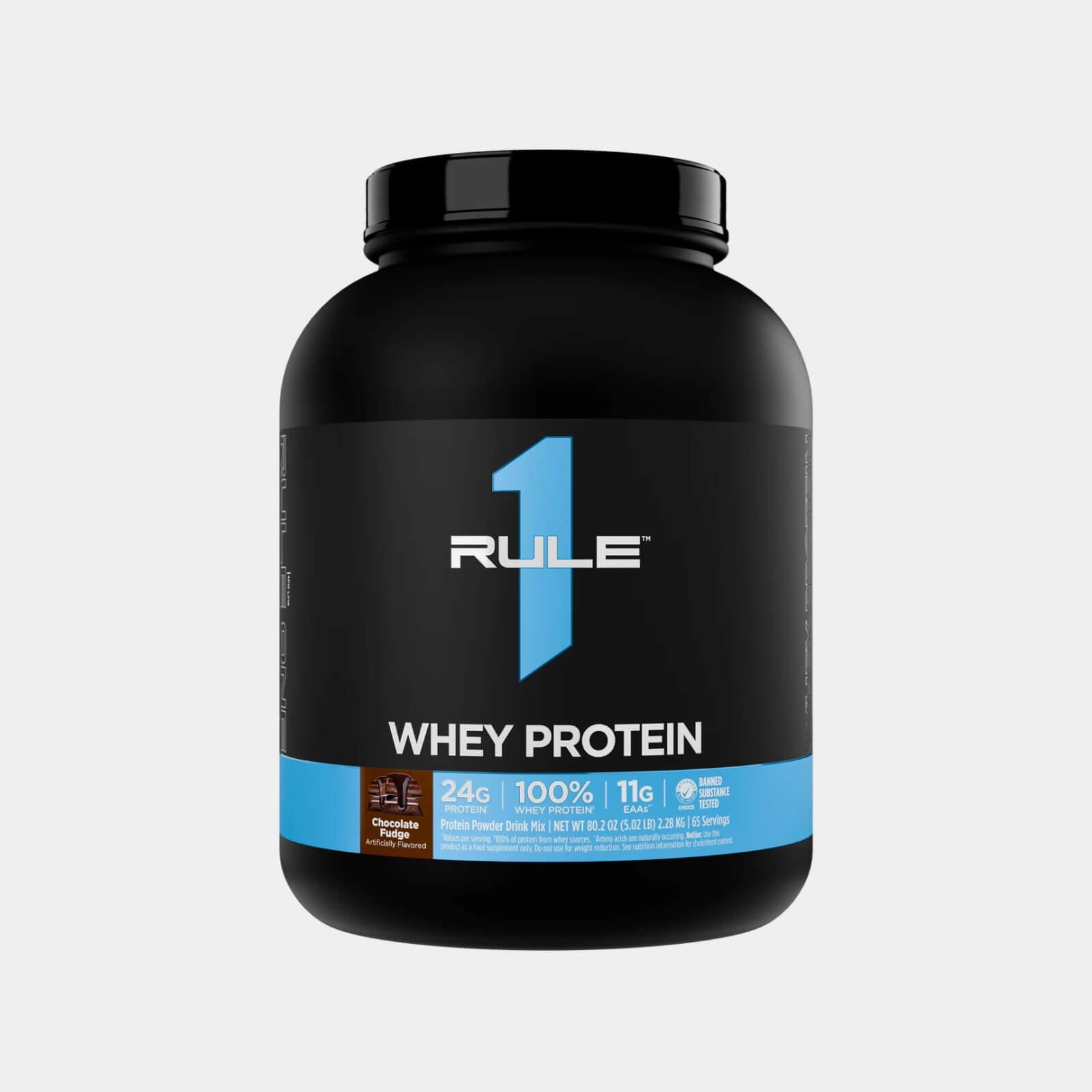 Rule One Proteins R1 Whey Protein | 5 lb | Chocolate Fudge