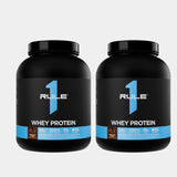 R1 Whey Protein - 5LB - Chocolate Fudge pack of 2