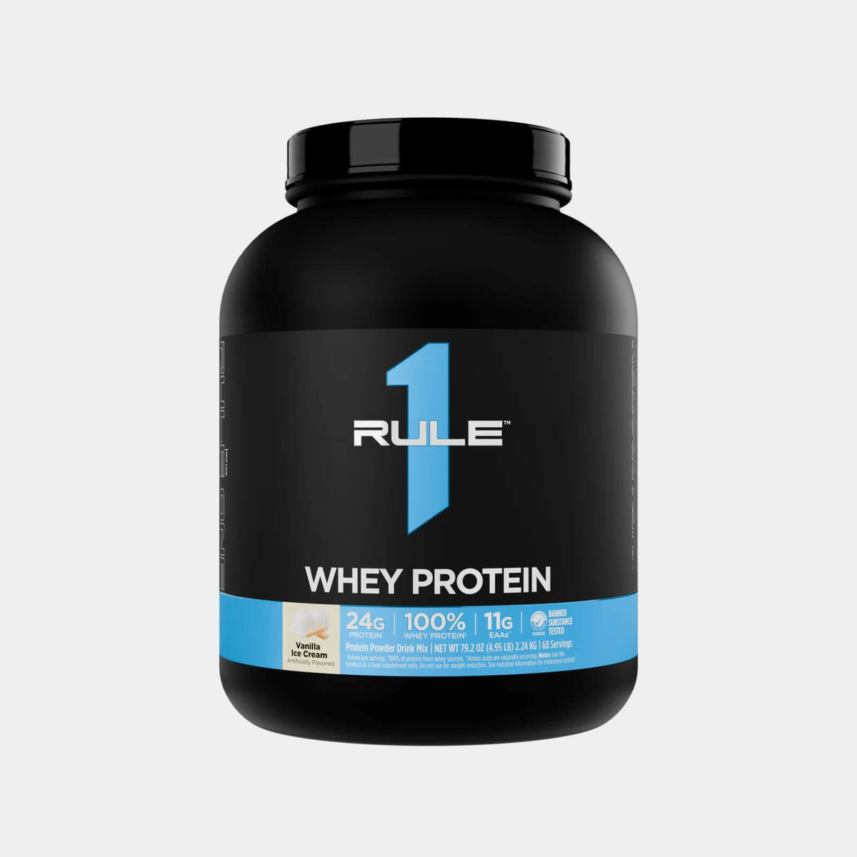 Rule One Proteins R1 Whey Protein | 5 lb | Vanilla Ice Cream