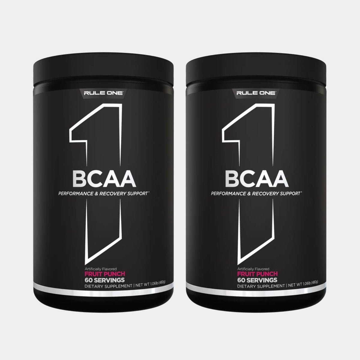 Rule One Proteins BCAAs  60 Servings Fruit Punch pack of 2