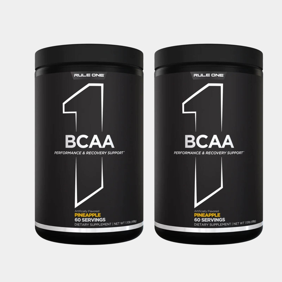 Rule One Proteins BCAAs  60 Servings Pineapple pack of 2