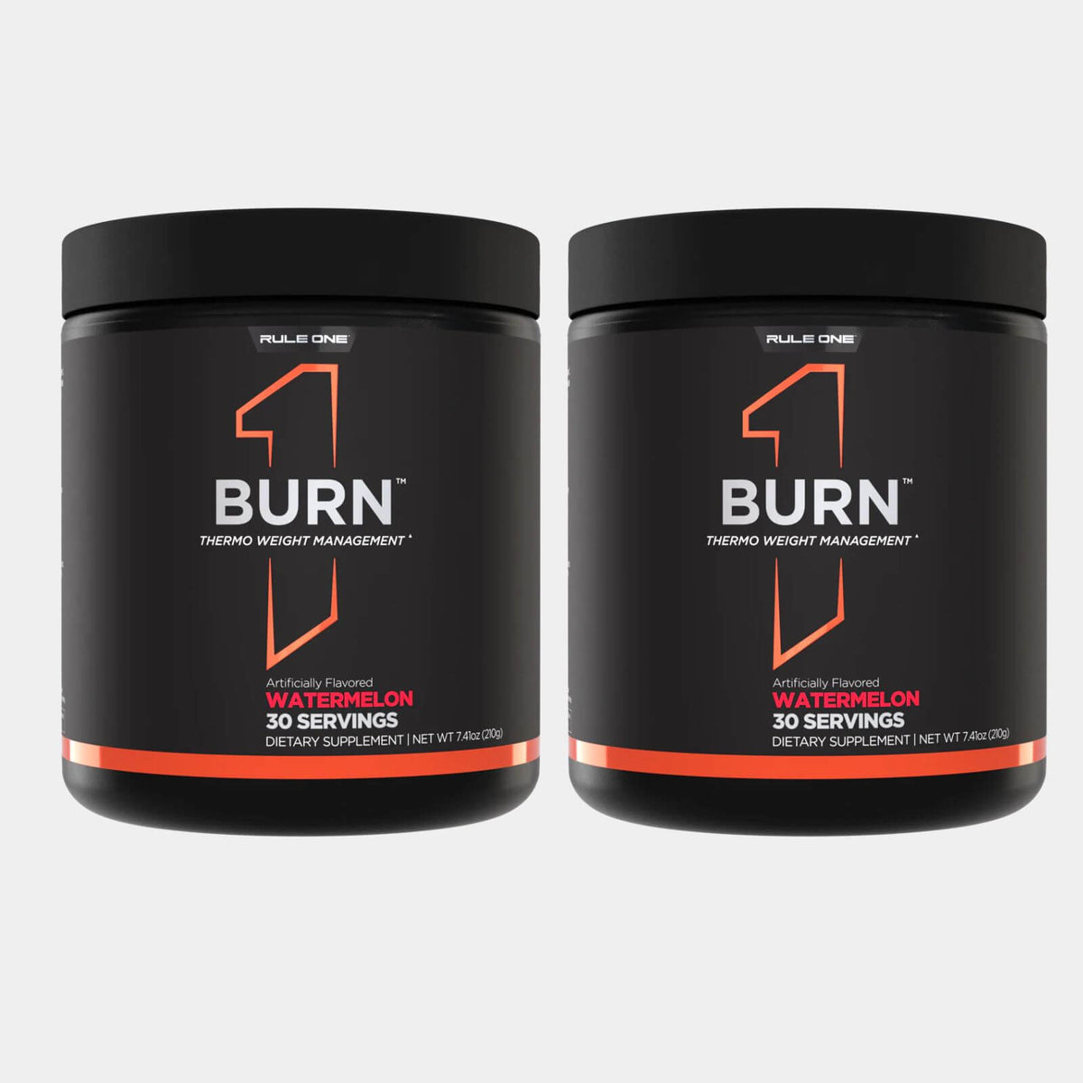 Rule One Proteins Burn _ 30 Servings  Watermelon pack of 2