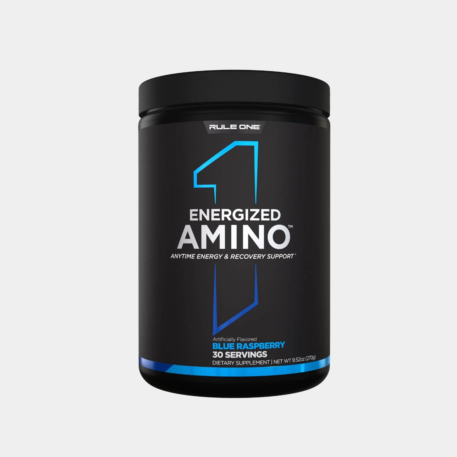 Rule One Proteins Energized Amino  30 Servings  Blue Rasberry