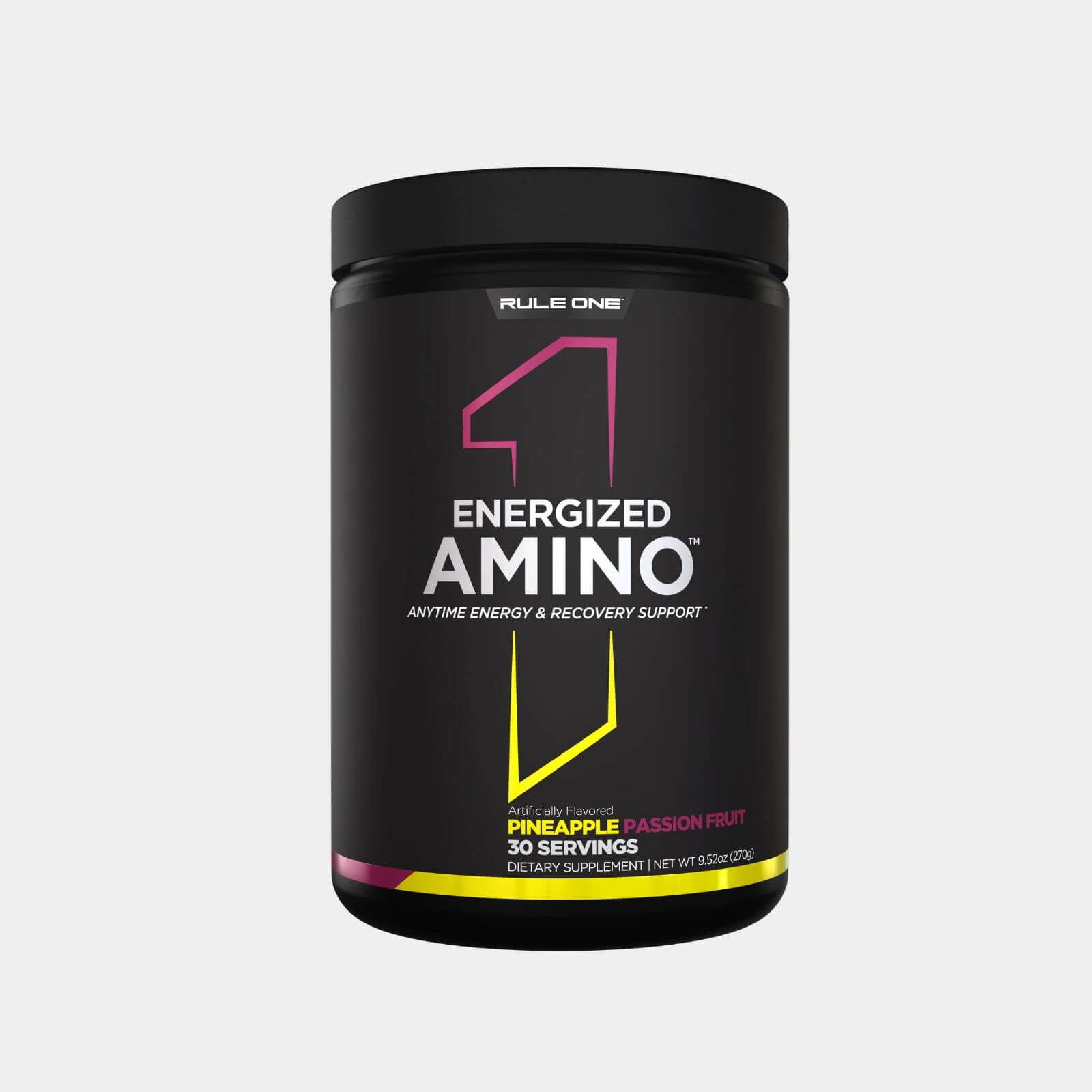 Rule One Proteins Energized Amino  30 Servings  Pineapple Passion Fruit