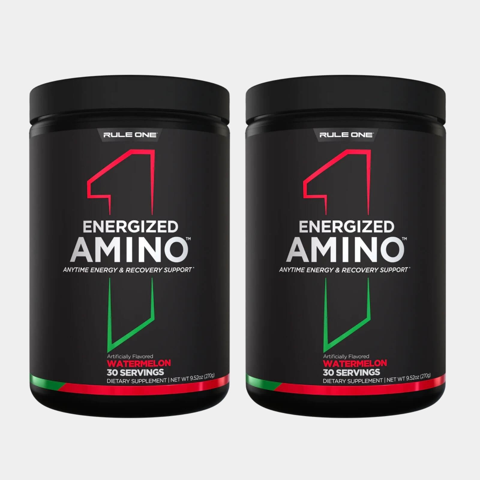 Rule One Proteins Energized Amino  30 Servings  Watermelon pack of 2