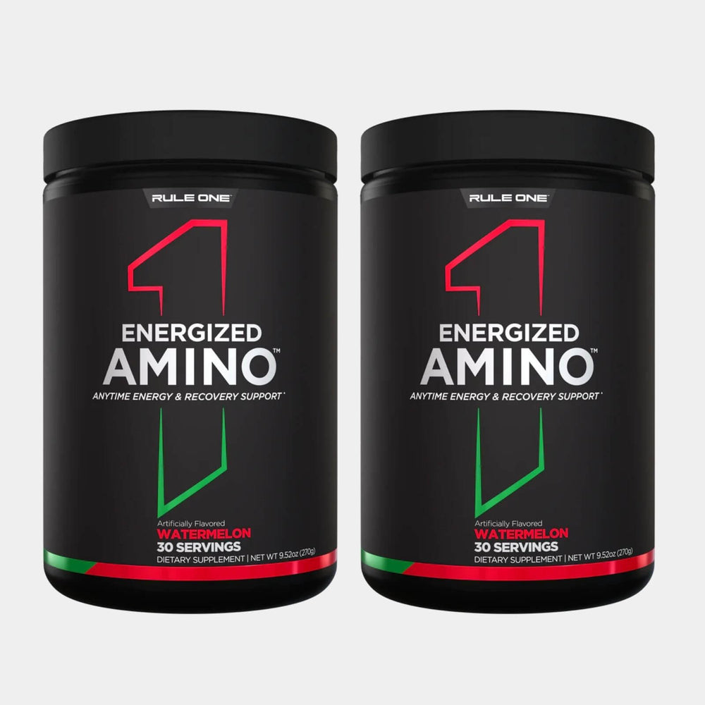 Rule One Proteins Energized Amino  30 Servings  Watermelon pack of 2