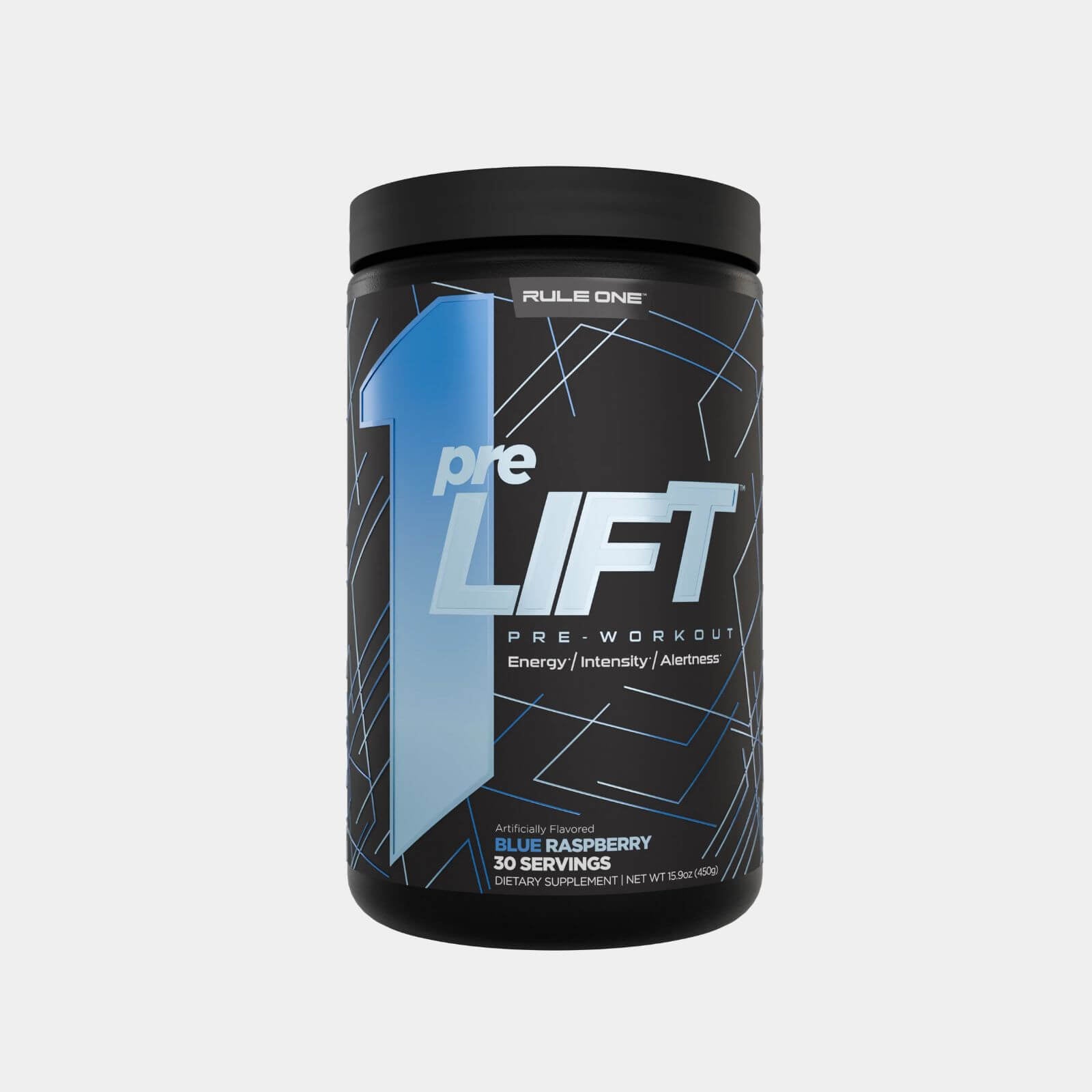 Rule One Proteins PreLIFT 30 Servings Blue Raspberry
