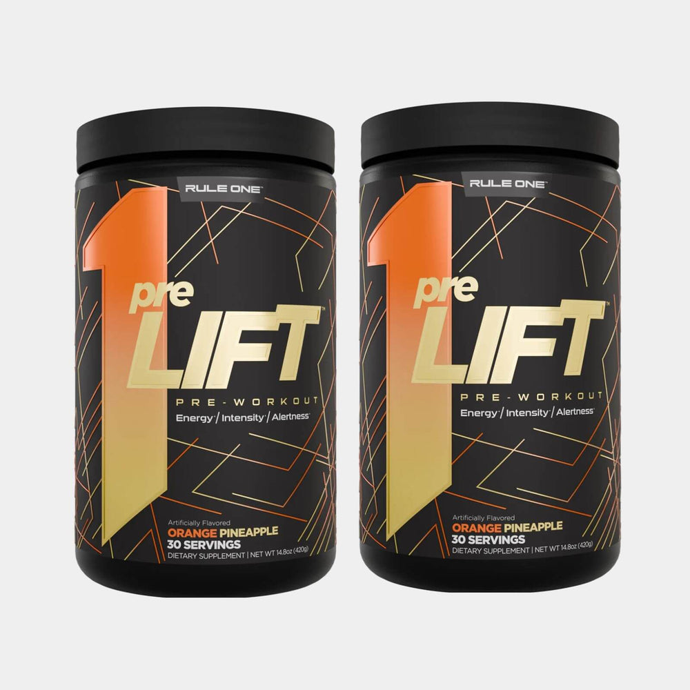 Rule One Proteins PreLIFT _ 30 Servings   Orange Pineapple pack of 2